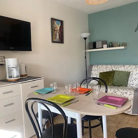 Apartment Saint-pierre-la-mer : T2 Avec Piscine, Parking, Clim, Terrasse - 4 Pers. - Fr-1-795-26